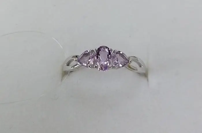 Кольцо декоративное из серебра