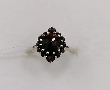 Кольцо декоративное из серебра