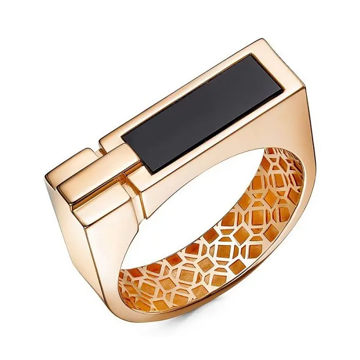 Печатка из красного золота