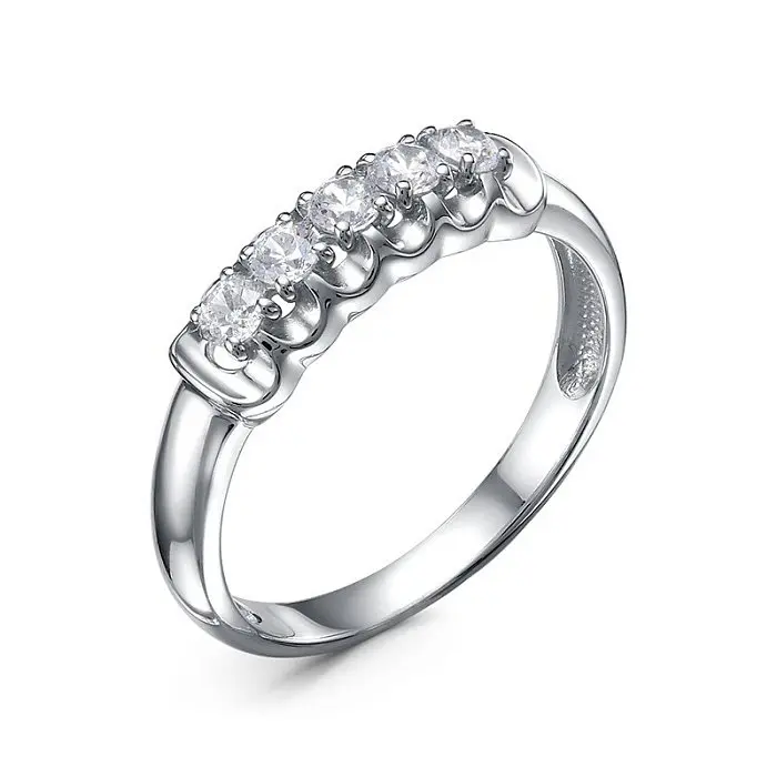 Кольцо декоративное из серебра