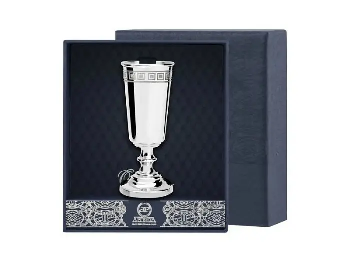 Рюмка "Джентльмен" с рисунком "Квадрат" 1043РМ00801_к вид 2