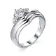 Кольцо декоративное из серебра