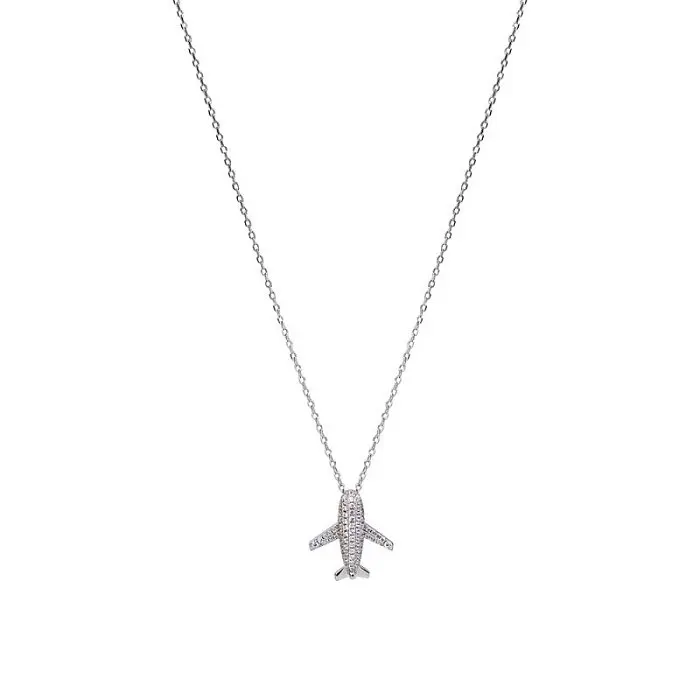 Цепь колье из серебра