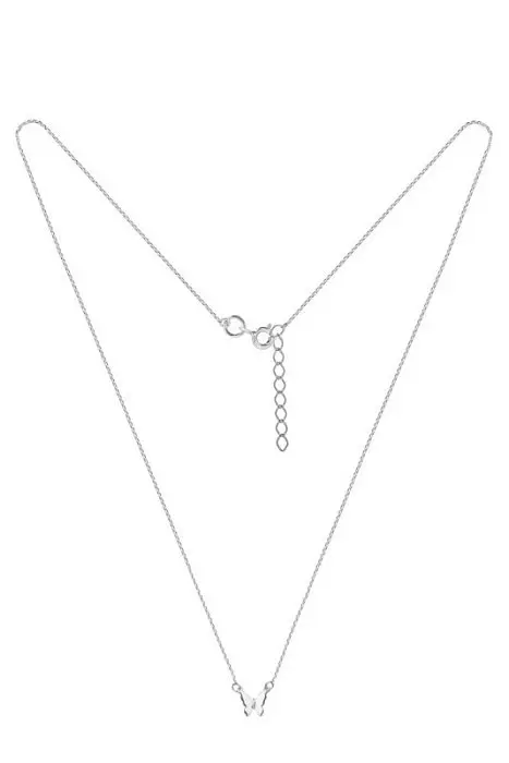 Цепь колье из серебра