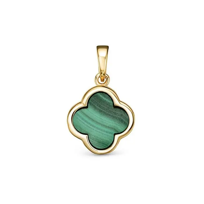 Подвеска декоративная из красного золота