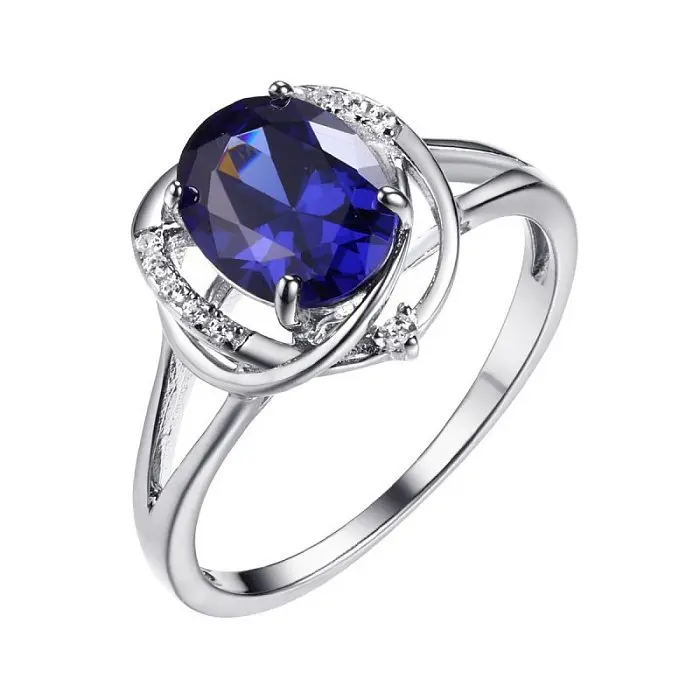 Кольцо декоративное из серебра