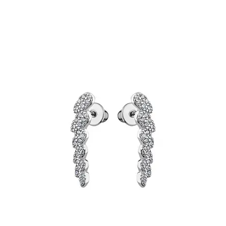 Серьги пуссеты из серебра