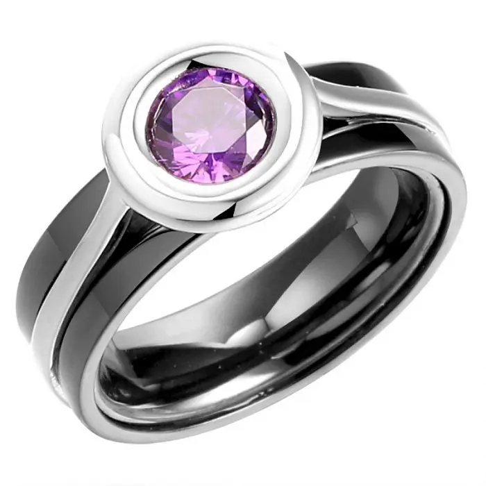 Кольцо декоративное из серебра