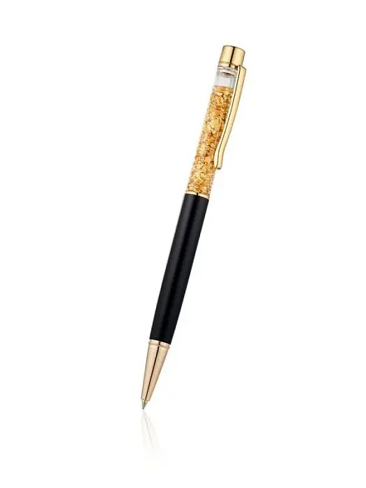Ручка шариковая с сусальным золотом MIDAS-P02 вид 2