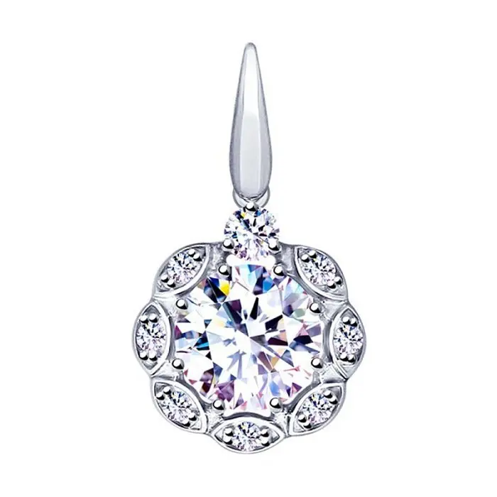 Подвеска декоративная из серебра