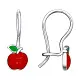 Серьги детские из серебра