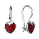 Серьги детские из серебра