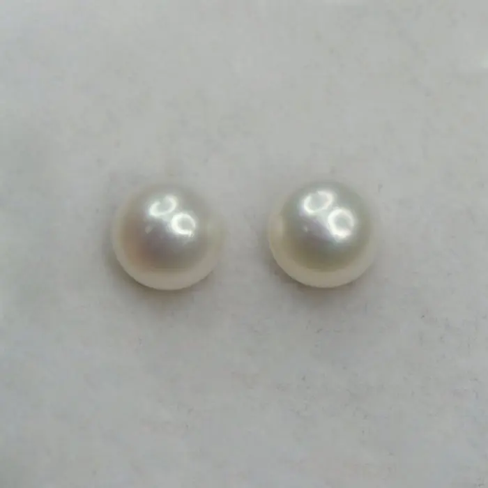 Серьги пуссеты из красного золота