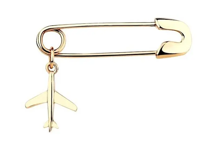 Булавка из красного золота