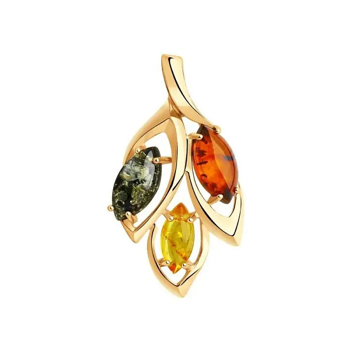 Подвеска декоративная из позолоты