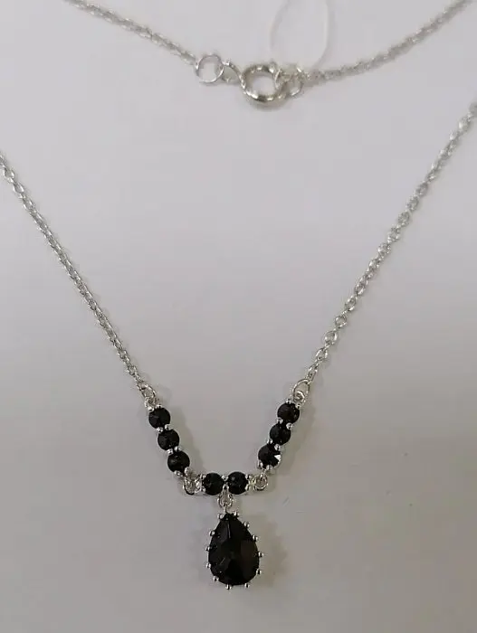 Цепь колье из серебра