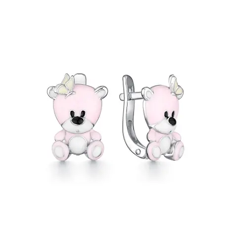 Серьги детские из серебра