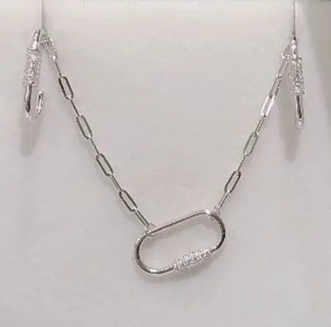 Серьги пуссеты из серебра