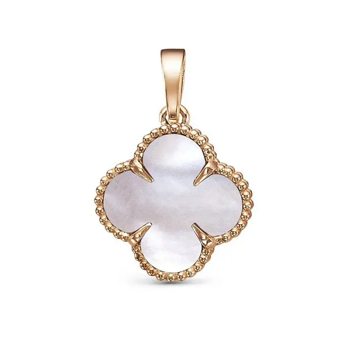 Подвеска декоративная из красного золота