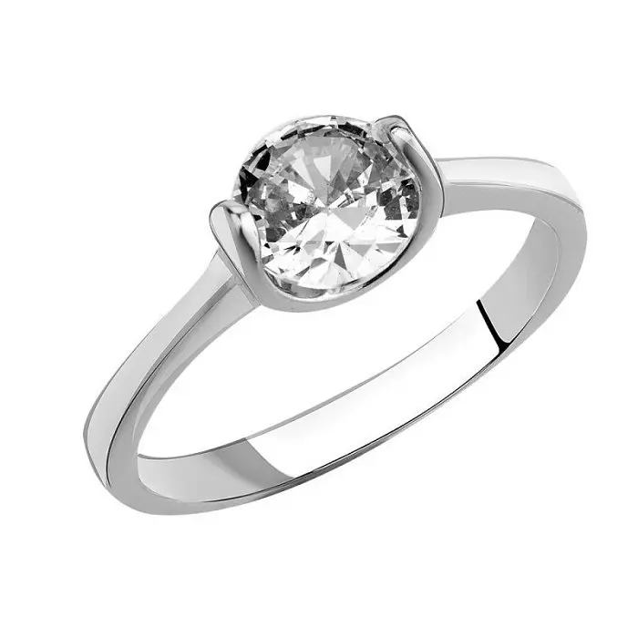 Кольцо декоративное из серебра