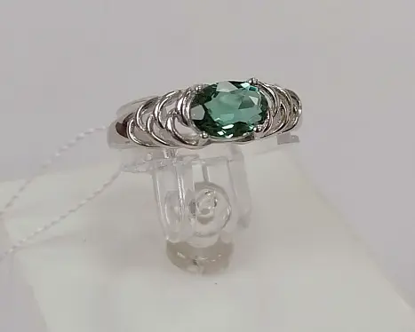 Кольцо декоративное из серебра