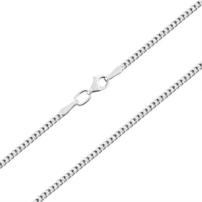 Браслет цепочный из серебра