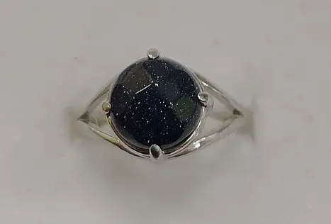 Кольцо декоративное из серебра