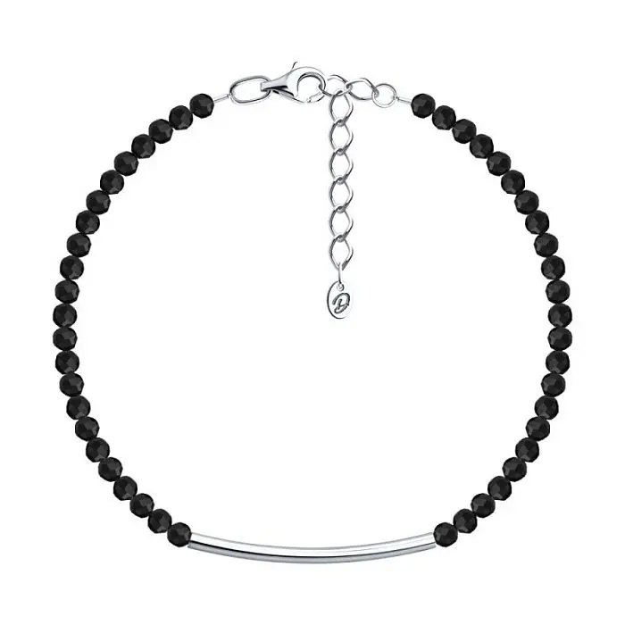 Браслет декоративный из серебра