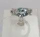 Кольцо декоративное из серебра