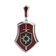 Подвеска мужская из серебра
