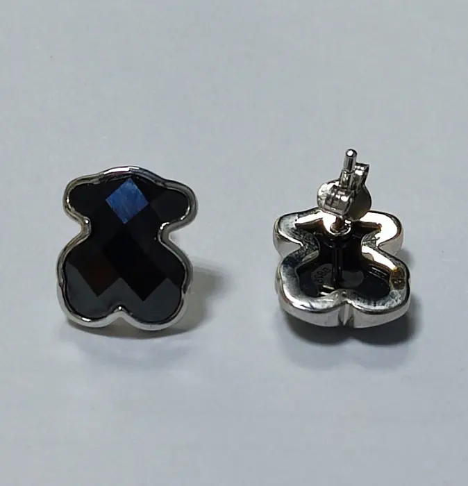 Серьги пуссеты из серебра