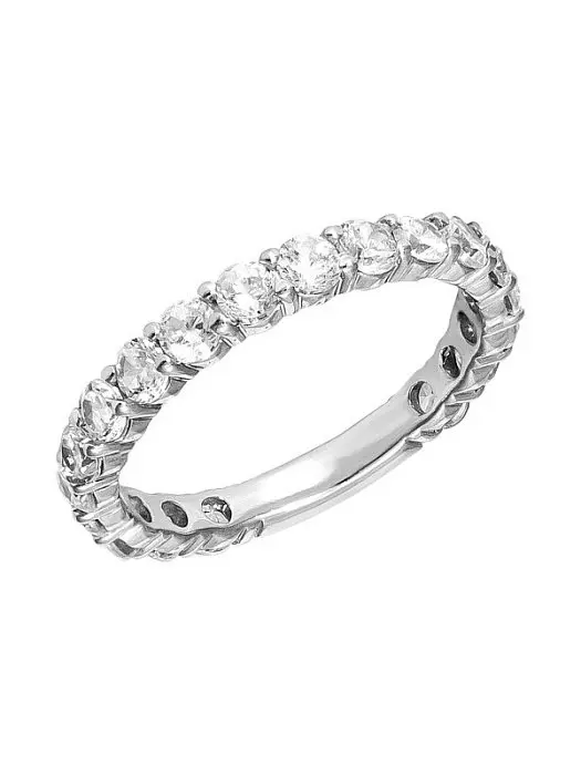 Кольцо декоративное из серебра