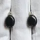 Серьги с английским замком из серебра