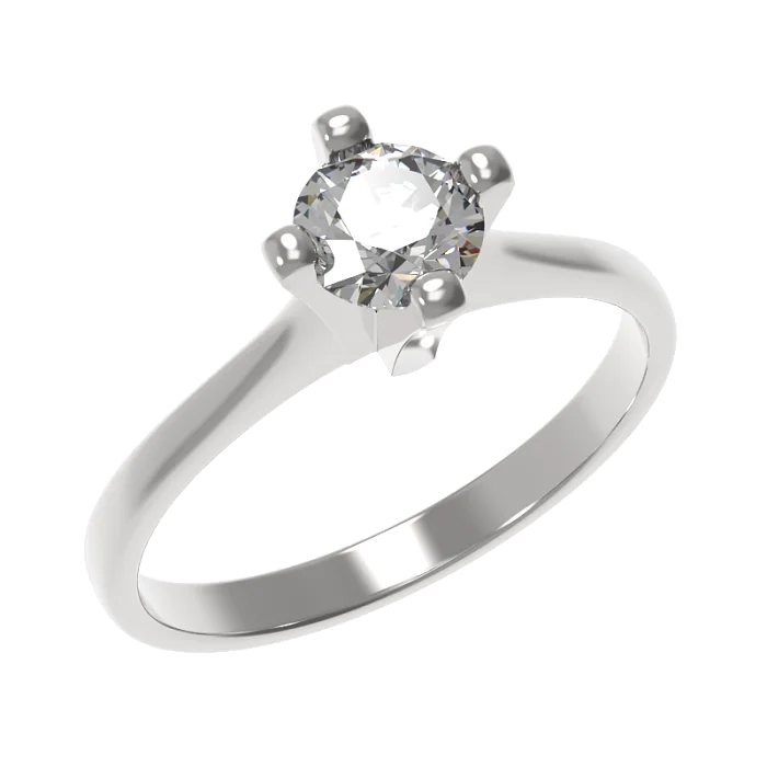 Кольцо декоративное из серебра