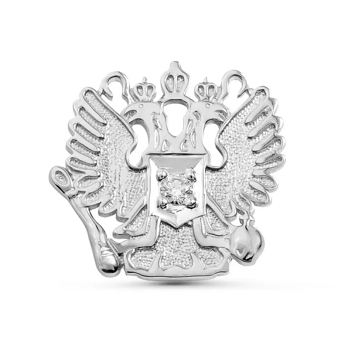 Значкок из белого золота