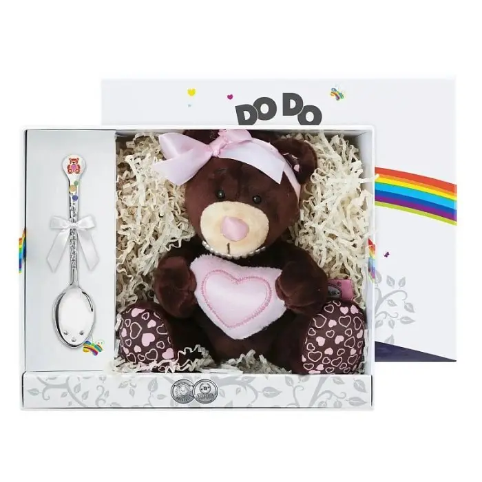 Набор д/малышей DODO "Медвежонок" (2 пр.) 1375НБ05807 вид 2