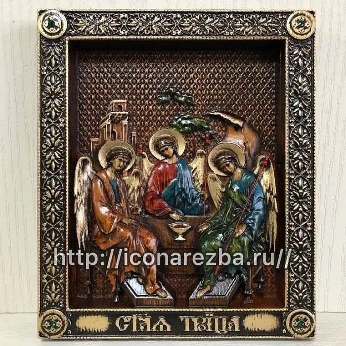 Икона"Троица"1.23.19.5 вид 2