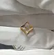 Подвеска бегунок из красного золота