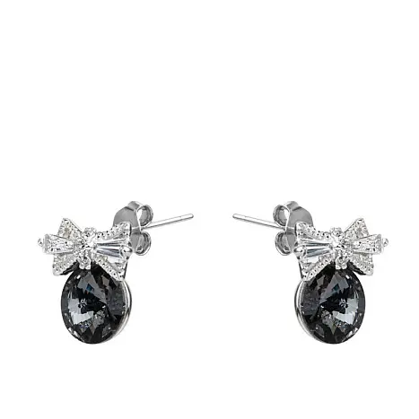 Серьги пуссеты из серебра