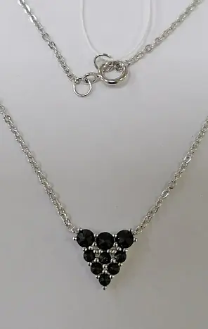 Цепь колье из серебра