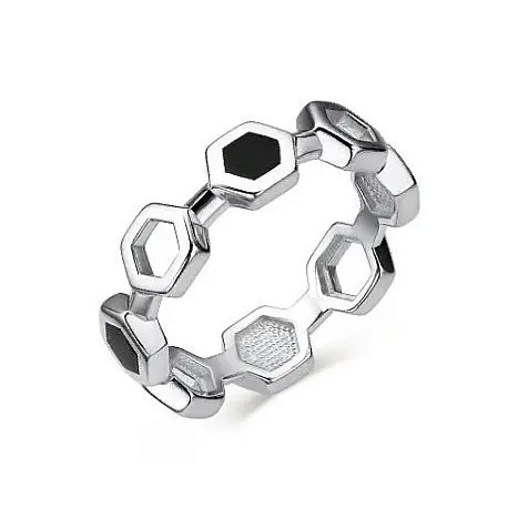 Кольцо декоративное из серебра
