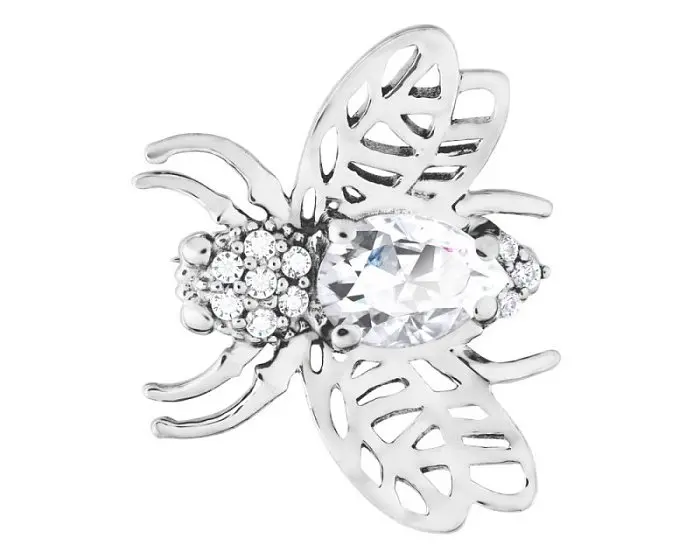 Брошь из серебра