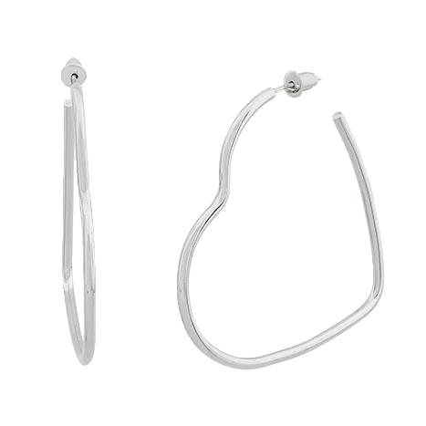 Серьги пуссеты из серебра