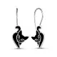 Серьги детские из серебра