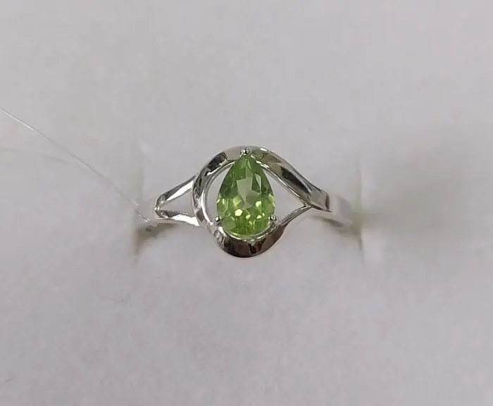 Кольцо декоративное из серебра