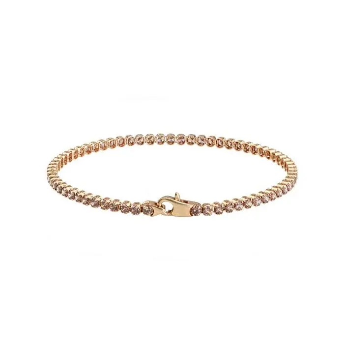 Браслет декоративный из красного золота