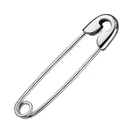 Булавка из серебра