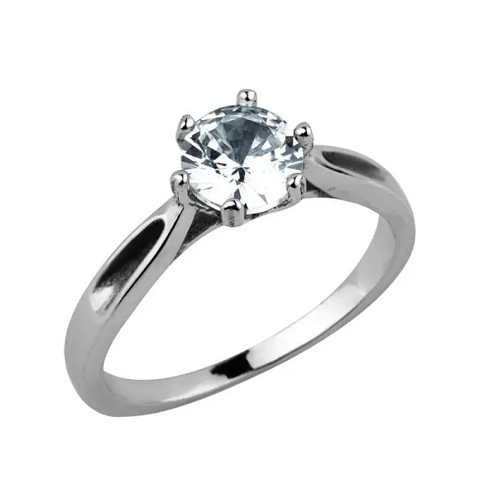 Кольцо декоративное из серебра