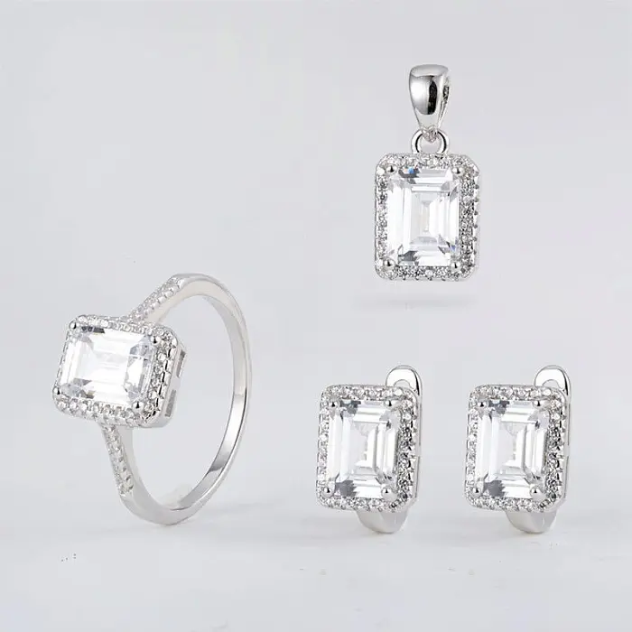 Серьги с английским замком из серебра