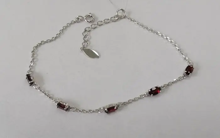 Браслет декоративный из серебра